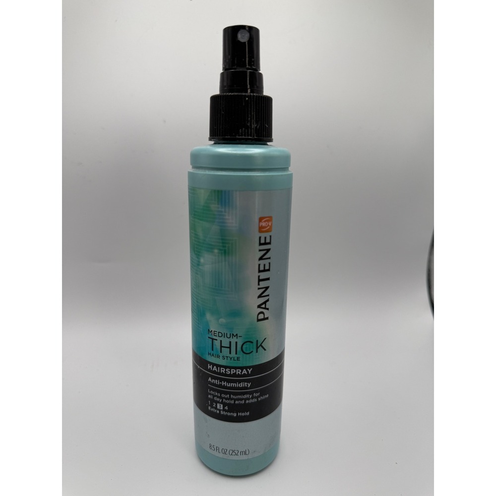Pantene Pro-V Medium-Thick Hair Style Hairspray Extra Strong Hold 4 8.5oz Pump‎